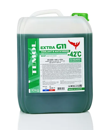TEMOL Antifreeze Extra G11 Green 10л